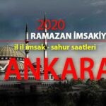 Ankara'da İftar Vakti - 2020 İmsakiye: 27 Nisan'ta Ankara'da İftar Saati Ne Zaman?