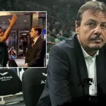 Fenerbahçe taraftarı ile Ergin Ataman arasında yaşanan gerginlik sonrası küfürlerin havada uçuştuğu görüntüler ortaya çıktı. Olayda polisin müdahale ettiği belirtildi.